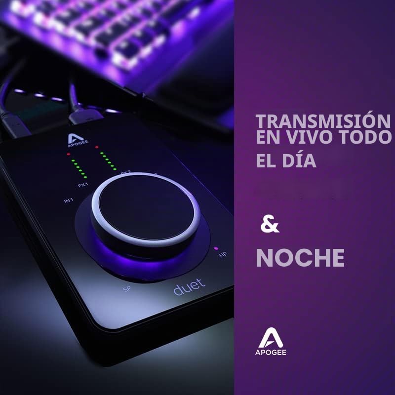 Amazon.com: Apogee Duet 3 - Interfaz de audio USB de 2 canales